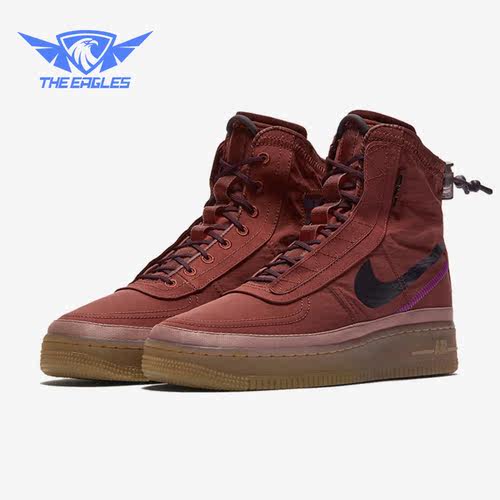 Nike/耐克正品Air Force 1女子运动耐磨高帮板鞋BQ6096-200