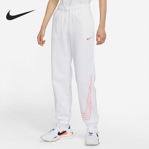 Nike/耐克正品2021秋季新款女子宽松针织运动卫裤DO6956-100