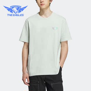 Adidas/阿迪达斯正品三叶草春夏新款男子运动短袖T恤IK8682