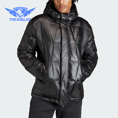 阿迪达斯正品男子运动羽绒服