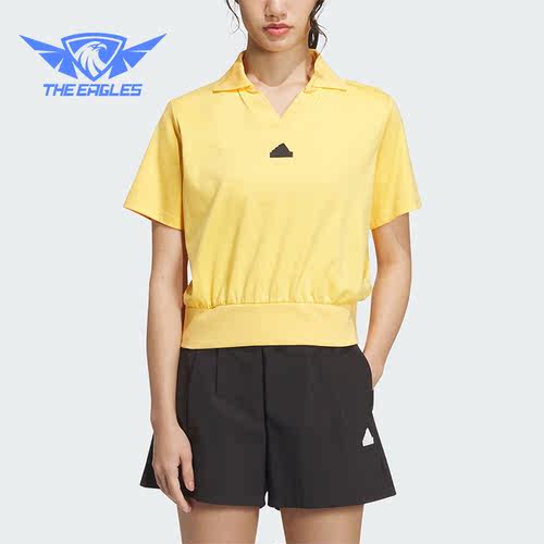 阿迪达斯女士凉感短袖POLO衫