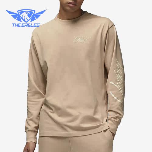 Nike/耐克正品Air Jordan男子圆领休闲运动长袖T恤DV7342-296