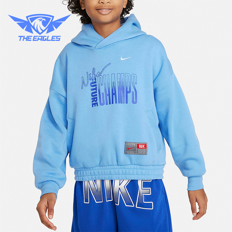 Nike/耐克正品Culture of Basketball大童加绒卫衣FN8355-412