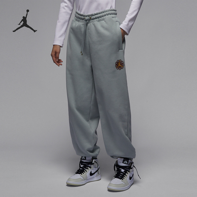 Nike/耐克正品新年款Jordan女士加绒保暖休闲长裤FZ6451-046