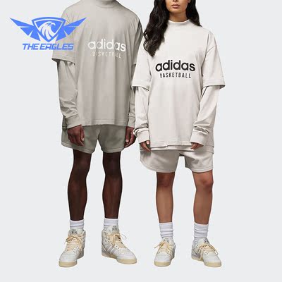 Adidas/阿迪达斯正品三叶草男女宽松透气运动休闲短袖T恤IA3447