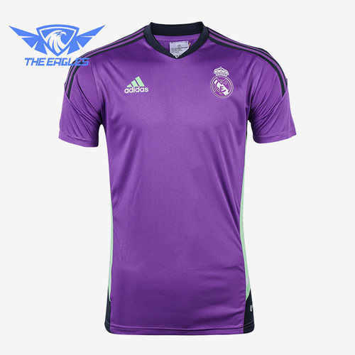 Adidas/阿迪达斯正品新款男子足球训练透气运动短袖T恤HT8809