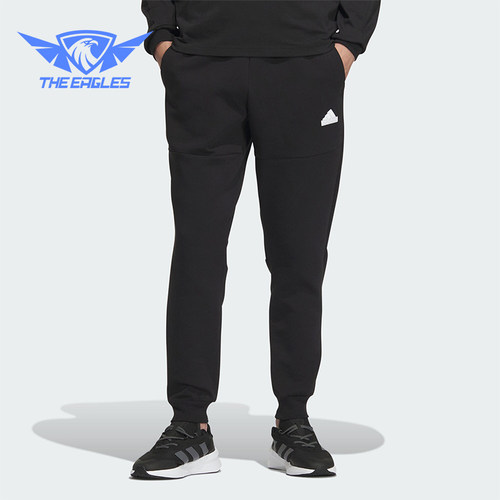 Adidas/阿迪达斯正品新款男士宽松休闲运动束脚长裤IX8349