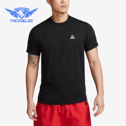 Nike/耐克正品ACG夏季新款圆领透气男子运动短袖DX7883-010