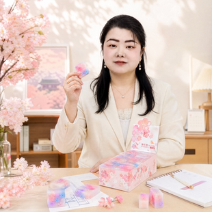 eraser奖励品创意小清晰樱花主题造型橡皮擦