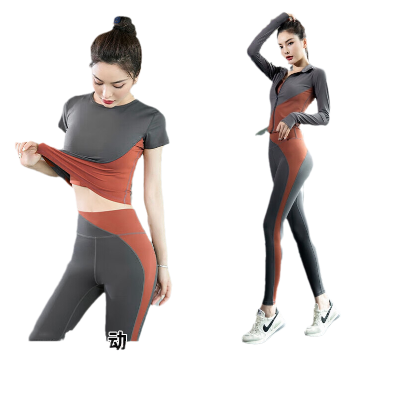 瑜伽服套装女速干透气运动套装女
