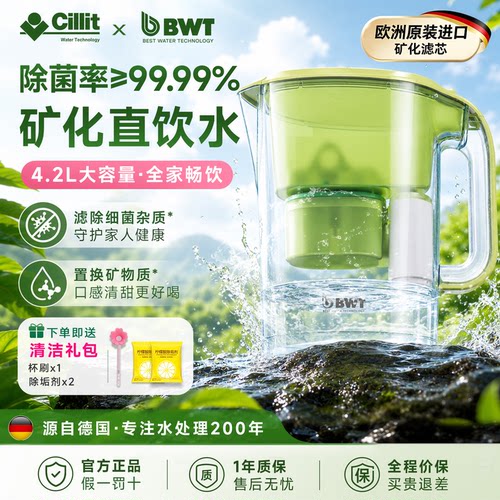德国水丽BWT直饮家用净水壶