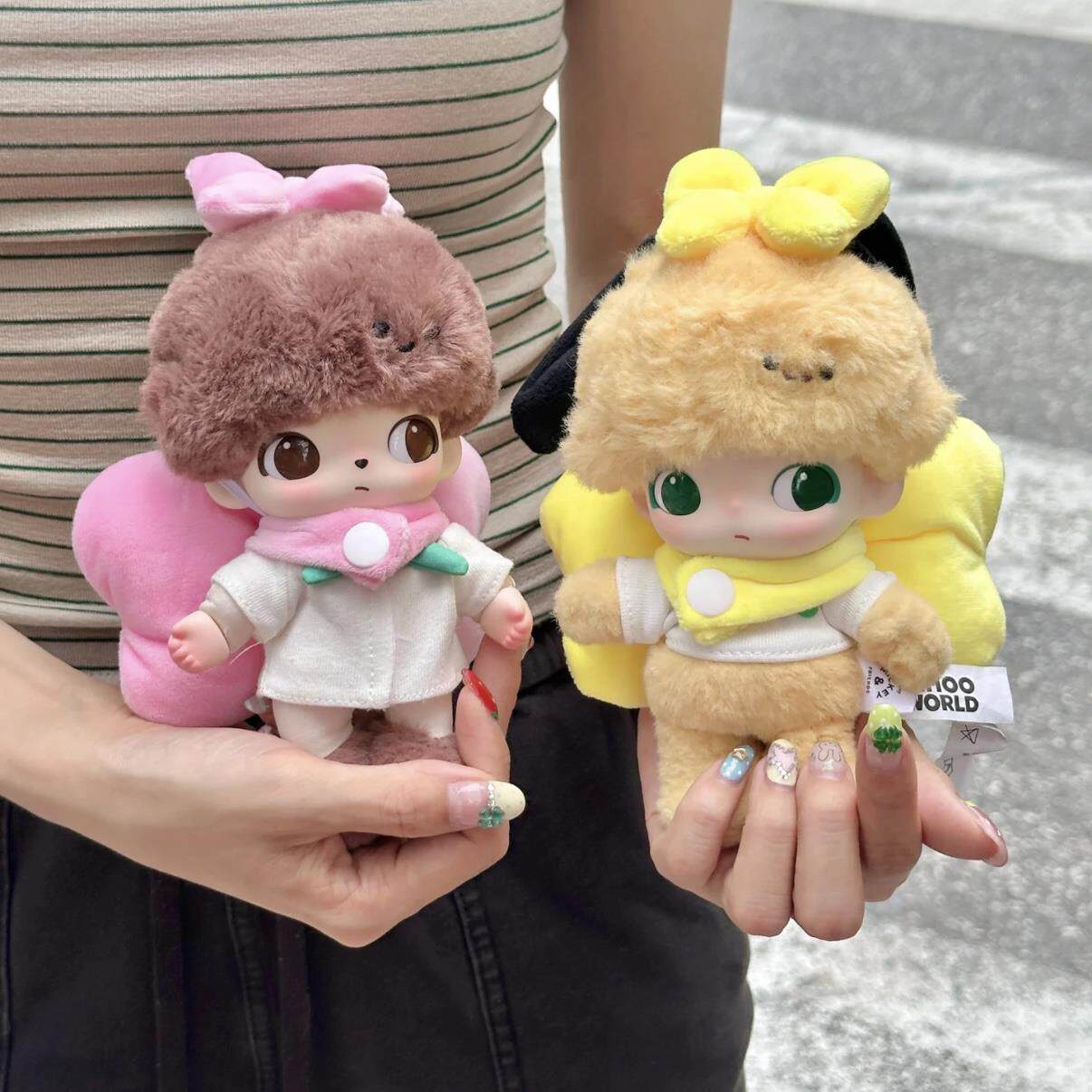 泡泡玛特毛绒挂件娃衣DIMOO搪胶衣服布鲁托娃衣唐老鸭娃衣套装