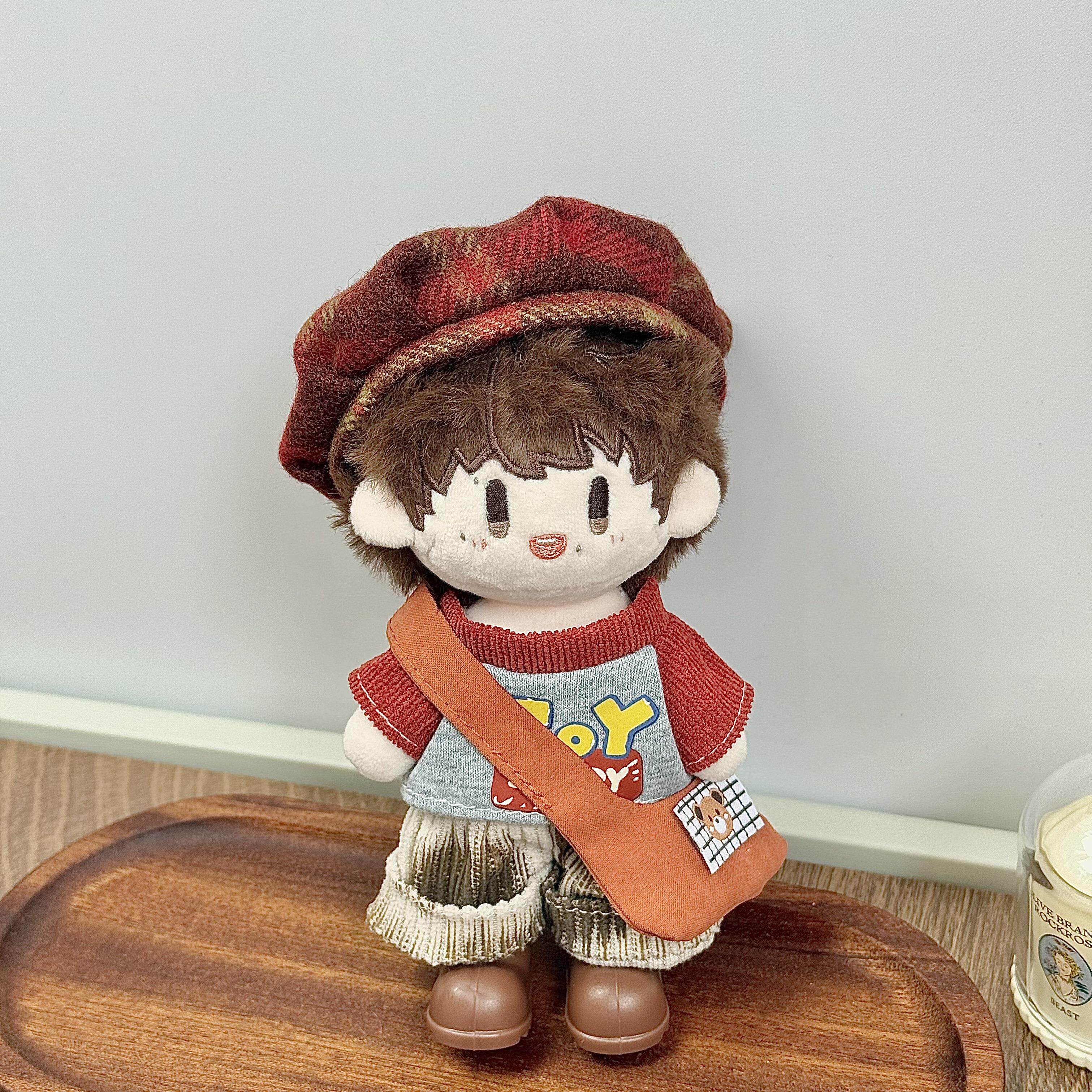 周可可娃衣周深属性棉花娃娃衣服套装10cm16cm公仔可爱套装着替