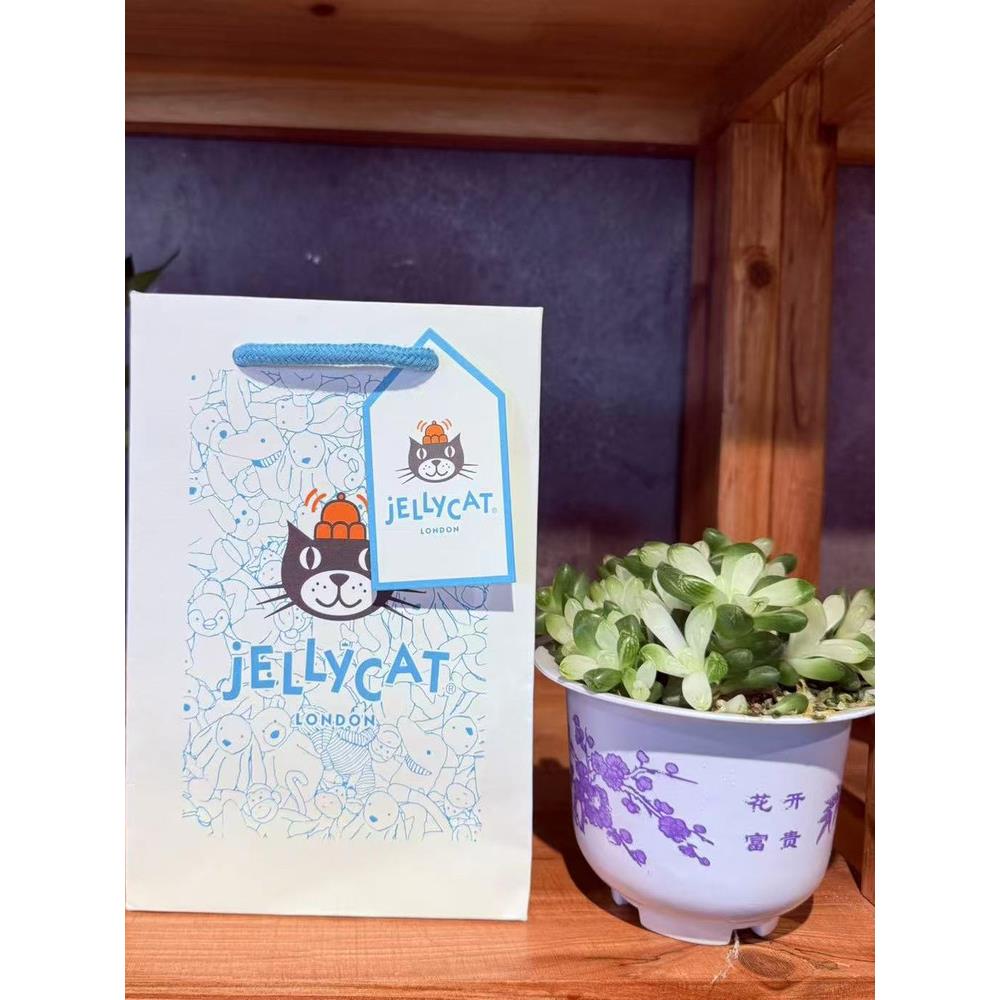 英国JELLYCAT毛绒纸袋子 礼品袋 贺卡 磁性礼盒包装图片