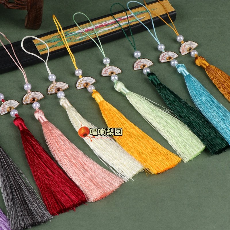 戏曲古风流苏扇穗子折扇配件吊坠扇须包包手机扇子梳子挂饰吊穗,运动/瑜伽/健身/球迷用品,更多舞蹈配饰,淘宝优惠券,粉丝福利购,淘宝优惠卷