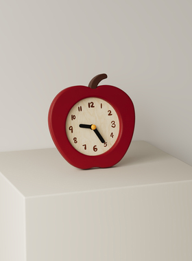 简约座钟小清新ins风时钟小众时尚桌面时钟极简表盘摆钟表卧室