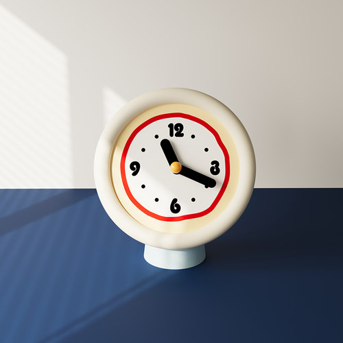 艺术创意ins风挂钟时钟台式