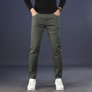 合体小脚9分裤 名士鲨2025秋冬厚款 修身 男款 子 休闲百搭九分牛仔裤