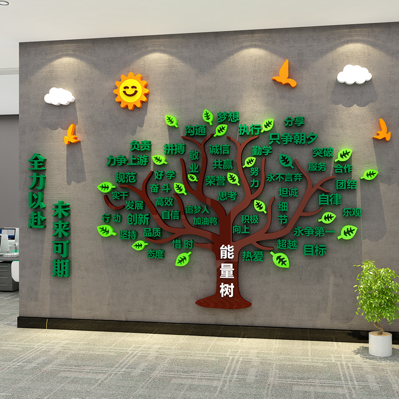 办公室墙面装饰公司企业文化