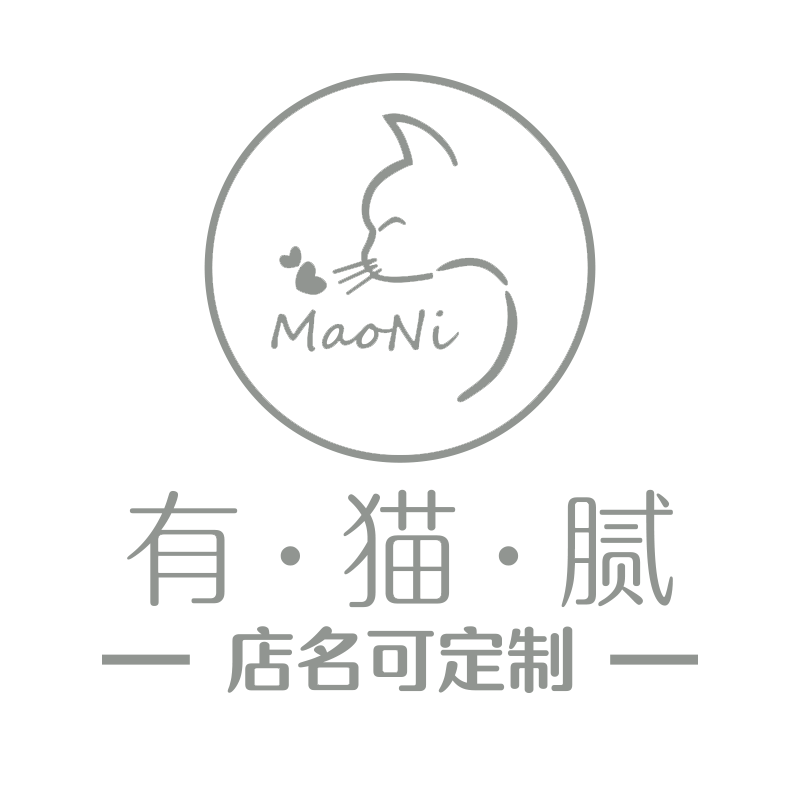 网红宠物店墙面装饰物用品收银吧台背景墙创意布置贴纸画logo定制