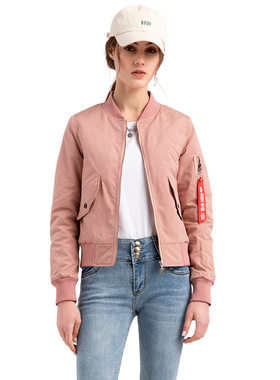 Women's cotton padded flight suit jacket女装夹棉飞行服夹克