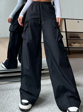 Workwear casual pants women's loose pants工装休闲裤女宽松