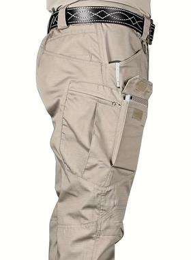 Tactical pants, outdoor workwear casual pants, men's男工装裤