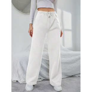 American casual women's loose sweatpants美式休闲女宽松卫裤