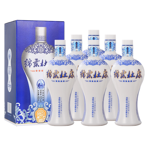 杜康绵柔4星50度460mL*6整箱