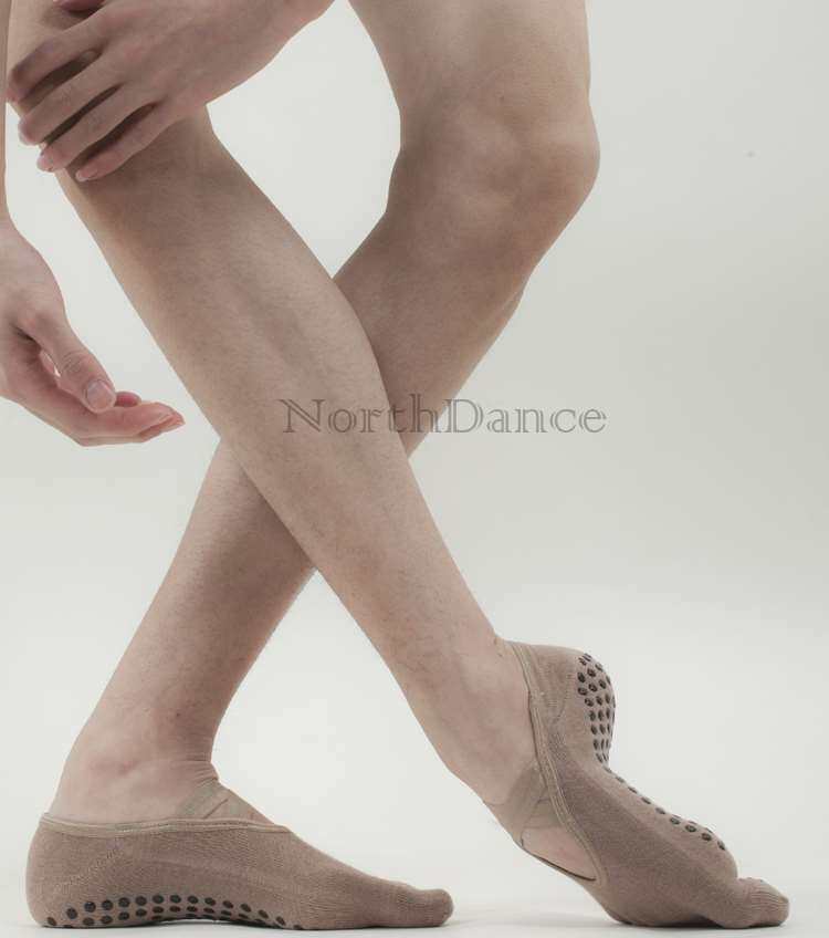 北舞瑜伽袜子防滑专业女硅胶初学者健身五指防滑袜脚趾瑜珈袜春夏