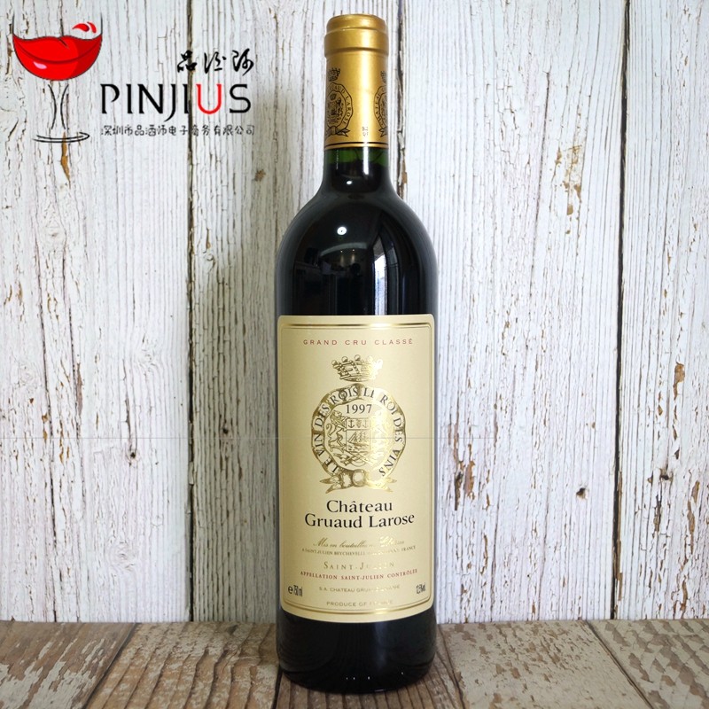 法国进口红酒金玫瑰庄园拉露丝正牌干红葡萄酒gruaud larose1997