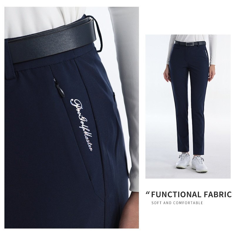 PGM高尔夫裤子女士运动面料长裤隐形口袋拉链女运动长裤休闲裤,运动服/休闲服装,高尔夫球服,淘宝优惠券,粉丝福利购,淘宝优惠卷