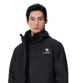 骆驼户外三合一硬壳冲锋衣男女情侣款 外套暴雨防水登山服团购