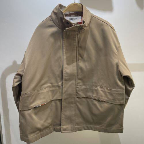 0024 CALFIT 가을 겨울 남성 및 큰 아동용 루즈 벨벳 중간 길이 재킷 110-160