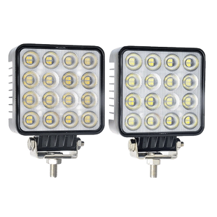 64灯散光挖掘机大臂灯抗震led工程机械照明大灯12V24V装载机射灯