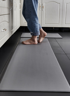 地毯免打理小尺寸自由裁剪加厚pvc皮革厨房地长条防水脚防滑水洗