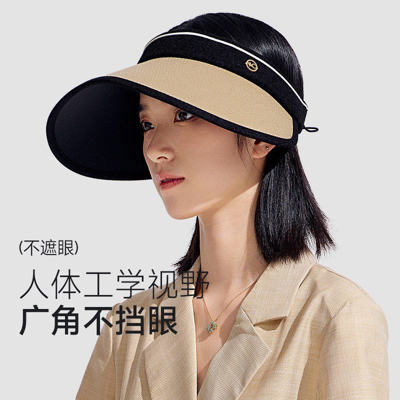 VVC工学视野防晒帽大帽檐防紫外线海边出游（送VVC口罩）图片