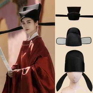 宋制乌纱帽汉服男婚帽圆领袍古装翼善冠大臣幞头直翅帽明朝官帽子
