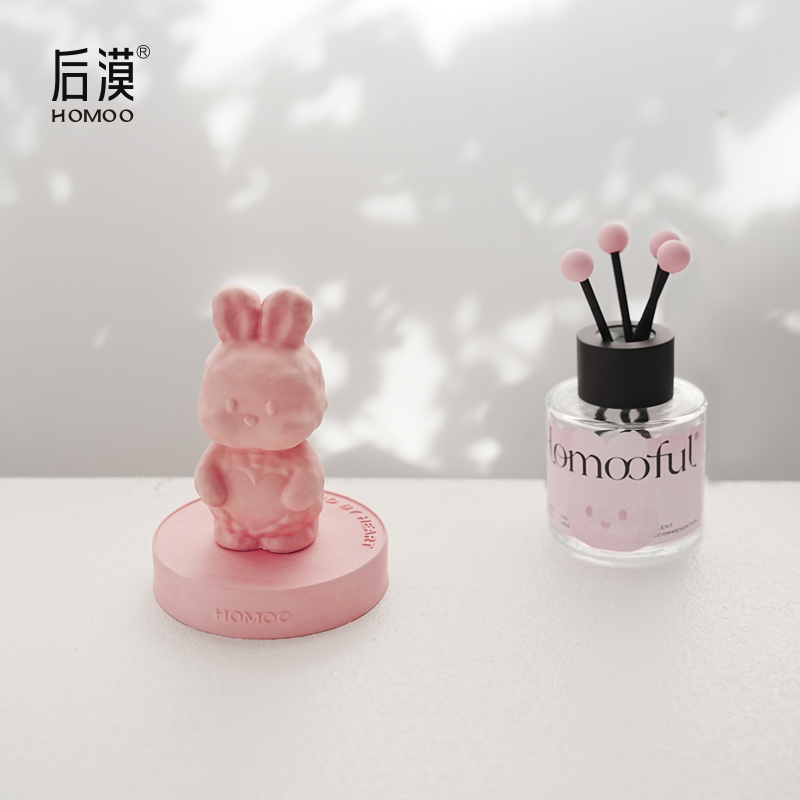 可爱摆件后漠兔子少女风淡香