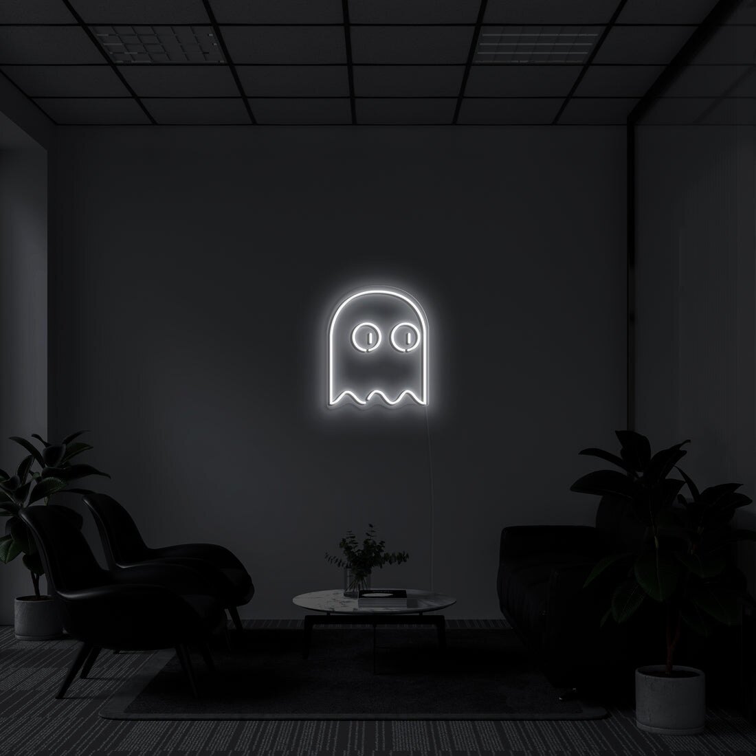GAMERGHOST鬼节霓虹灯发光字