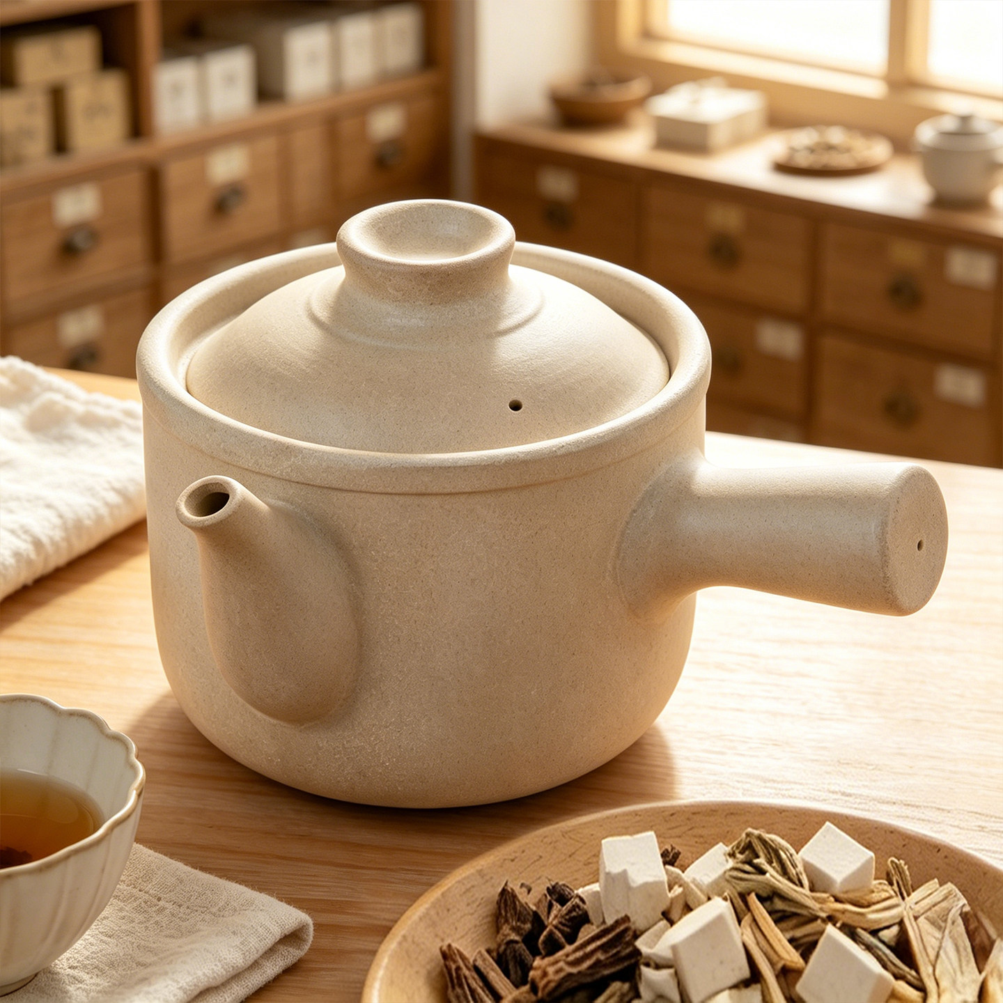 砂锅熬中药专用锅煎药壶药罐家用炖药煲炖煮药专门熬中药煲燃气灶