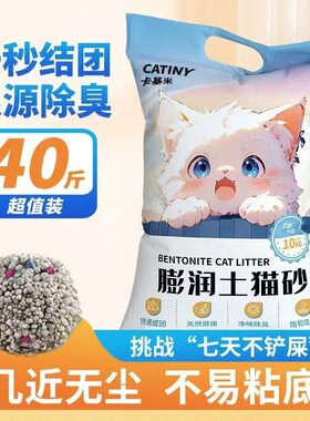 卡基米活性炭除臭膨润土小米猫砂