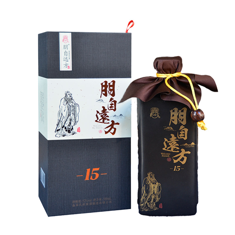 孔府家远方500mlx4瓶浓香型酒