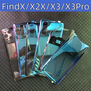 适用oppoFindX后盖玻璃改装FindX2透明电池后壳findX3Pro替换背屏