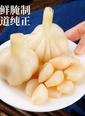 正宗糖醋蒜糖蒜甜蒜头糖醋大蒜头泡蒜咸菜下饭菜新蒜腌制泡菜八宝
