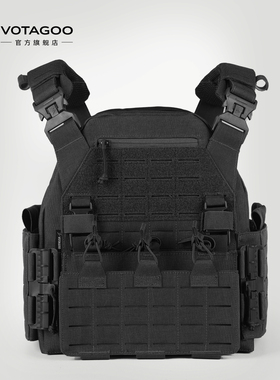 VOTAGOO GBRS G3 V2轻量化战术背心 军迷彩Molle快拆防护马甲6094