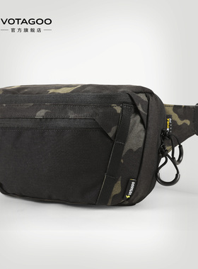 VOTAGOO EBL 户外战术胸包CCW隐蔽携带手枪腰包EDC日常单肩斜跨包