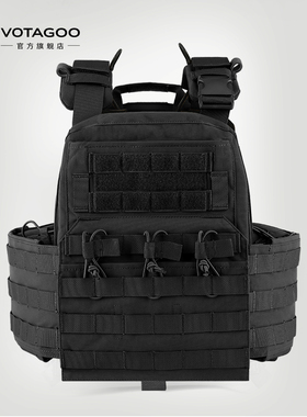 VOTAGOO CP风格 CPC全防护战术背心模块化重装防弹衣快拆防护马甲