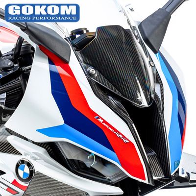 适用于BMW宝马S1000RR摩托车外壳碳纤维改装件进气口罩