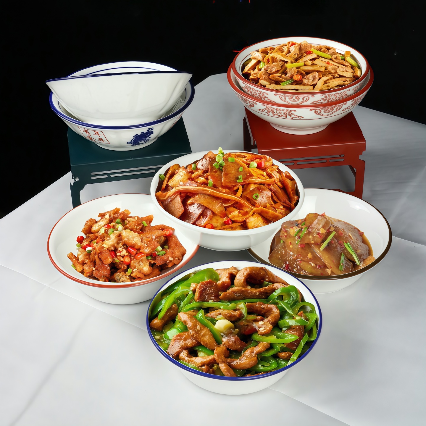 商用小碗陶瓷小碗菜小碟菜碗